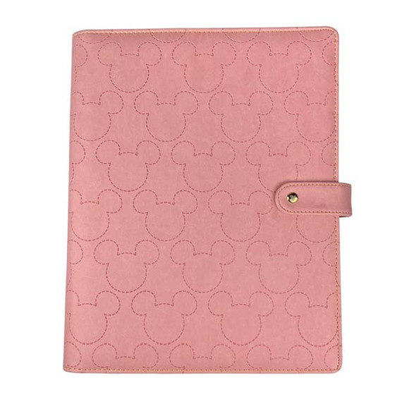 Disney Office Disney Parks Mickey Mouse Icon Padfolio Pink
